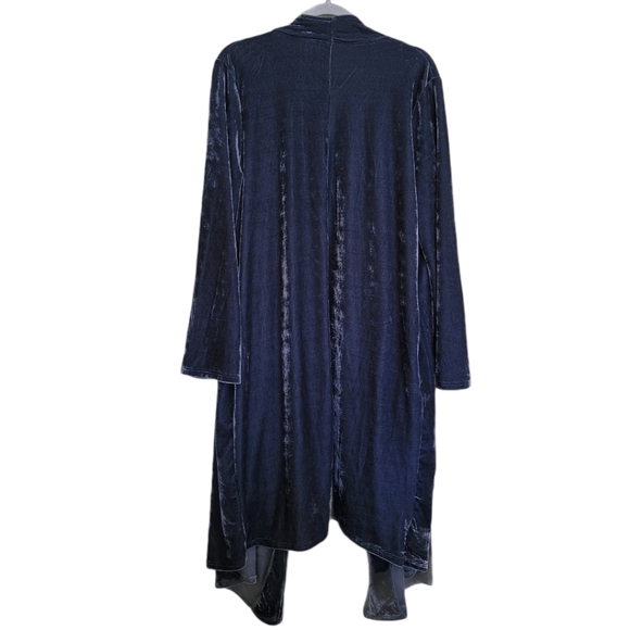 Suzanne Betro Trench Open Front Lapel Overcoat - Picture 6 of 6